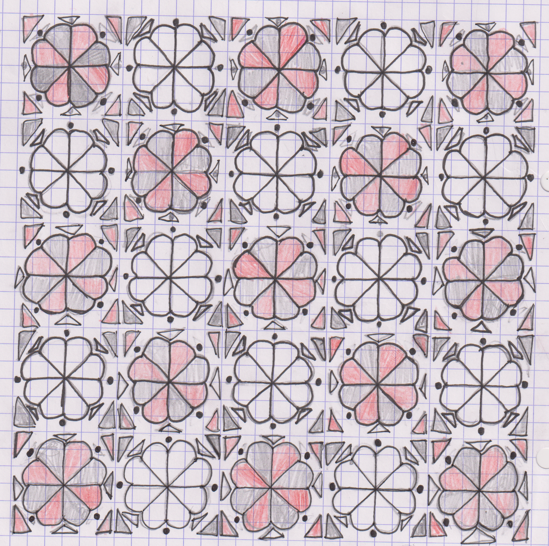 handgetekent partoon